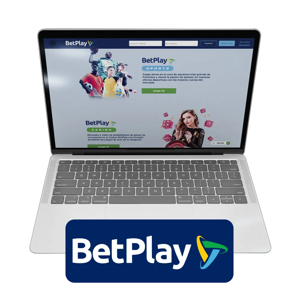 BetPlay ofrece apuestas deportivas y juegos de casino en Colombia.